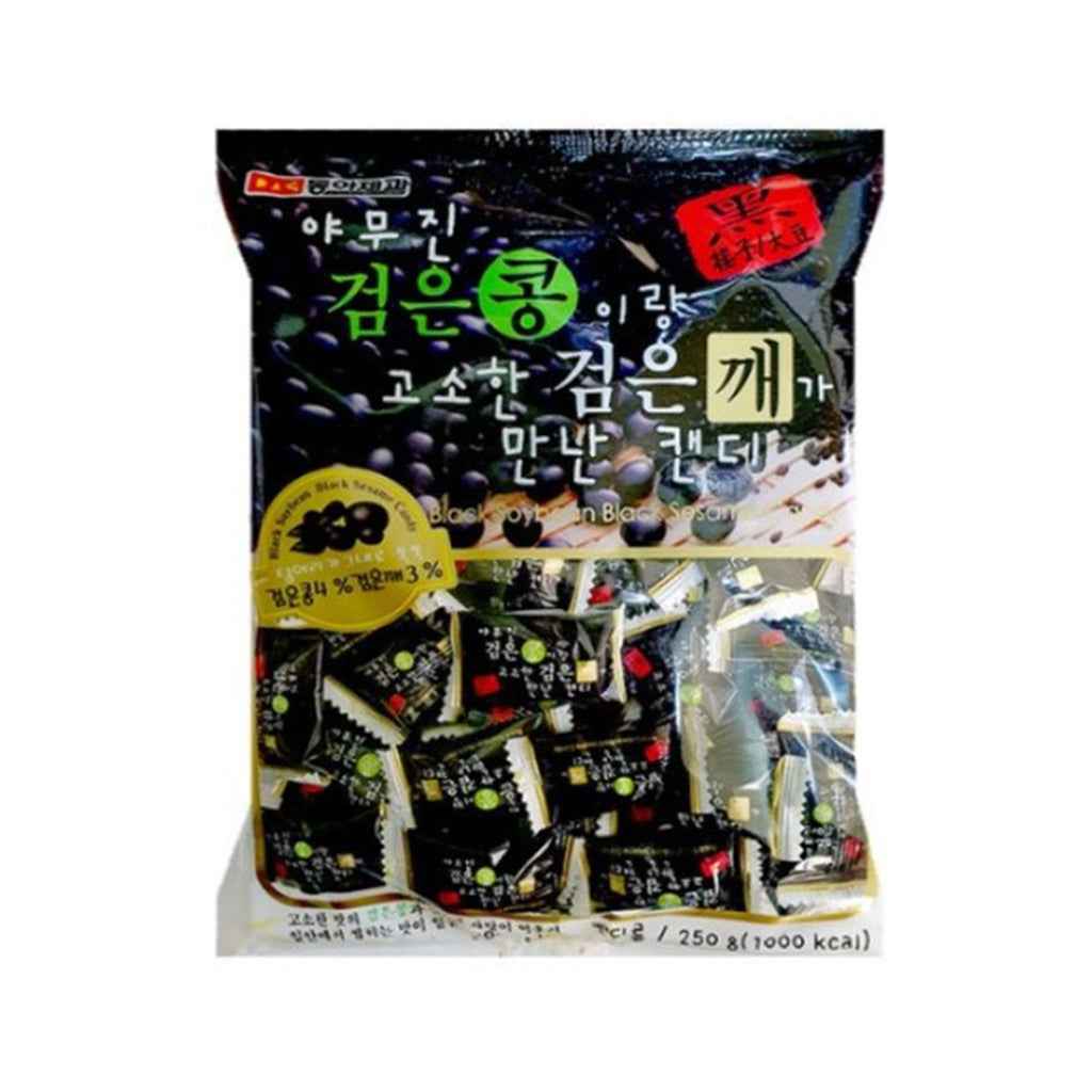 Black Soybean & Black Sesame Candy 250g